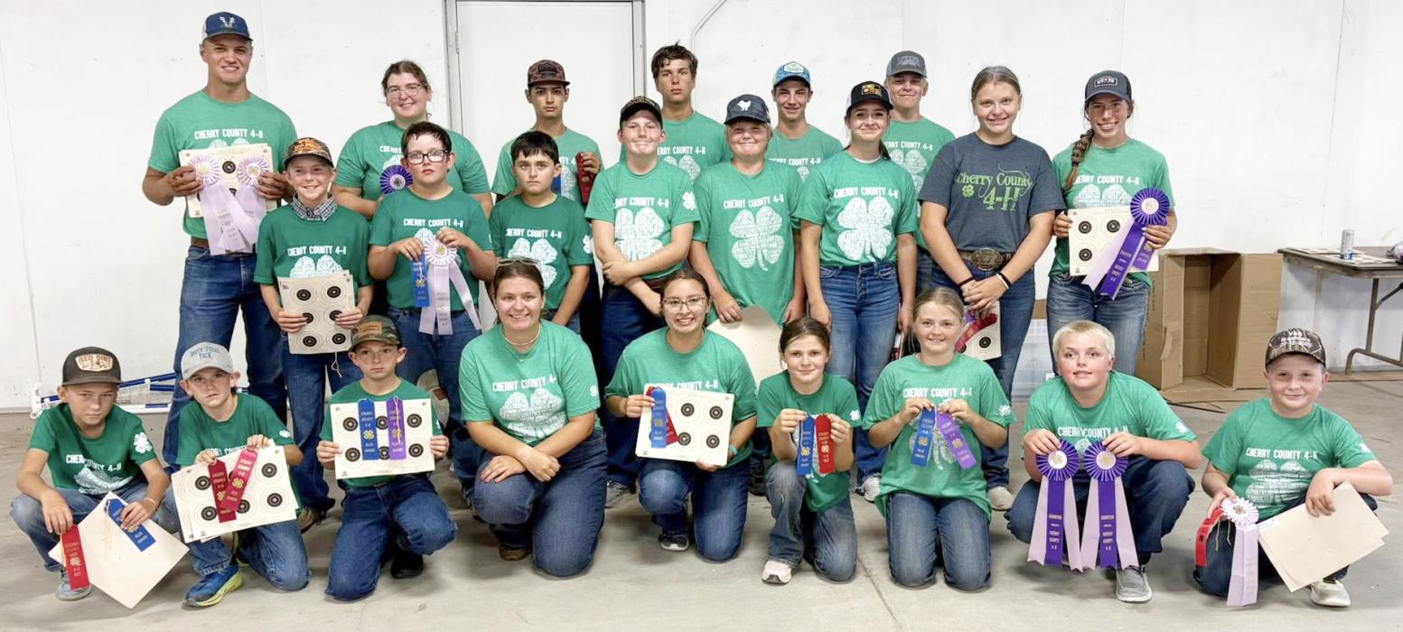 Youth competing in .22 targets and .22 silhouettes. Photos by Michelle Garwood