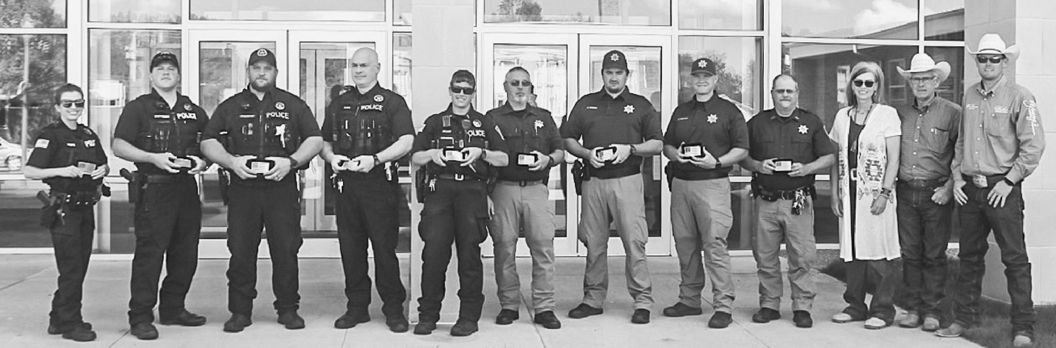 Local law enforcement recognized by Young’s Western Wearhouse and Montana Silversmith