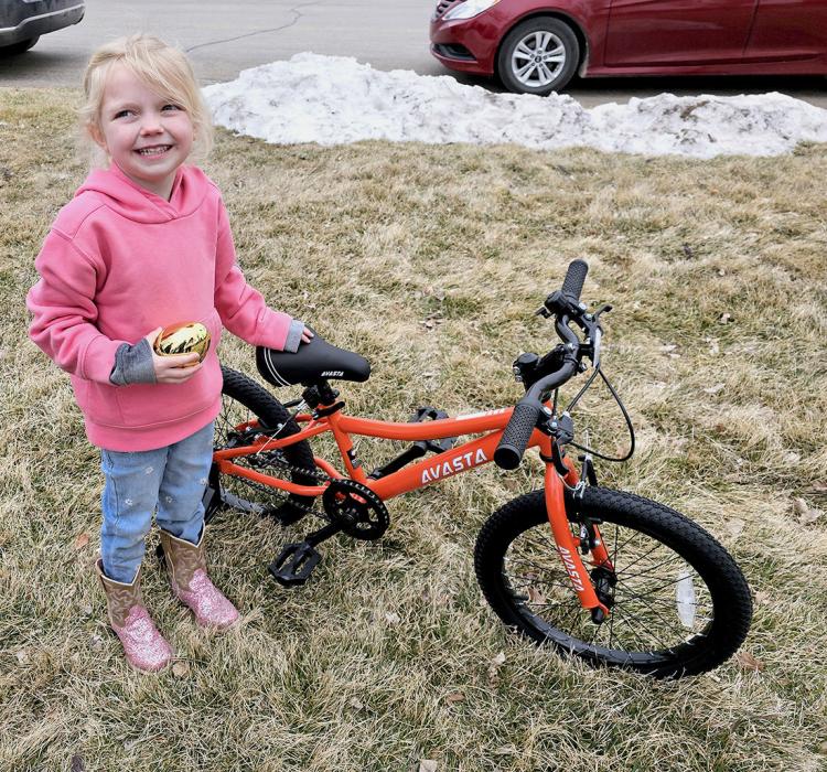 Bryla Burchfield, winner in the four to six age group.
