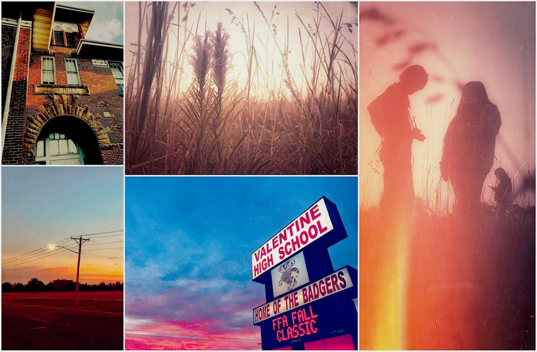 A collage of Neeley Cronin’s photography.