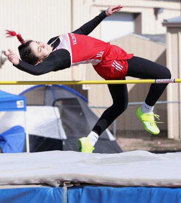 Alivia Patterson placed sixth in the High Jump.
