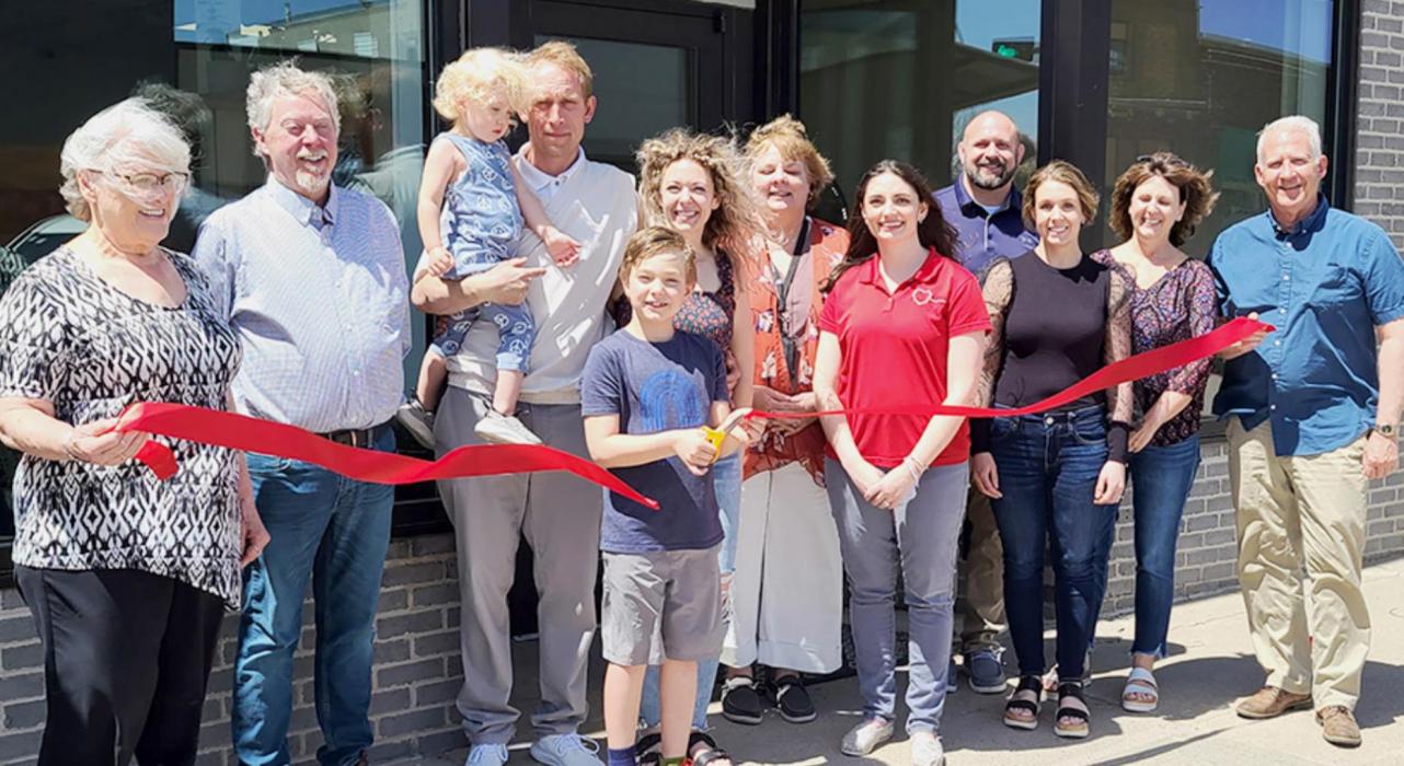 Pictured are from L to R: Nadeane Allard, Lonnie Brill, Gabe Markley, Daniel Markley, Kallah Markley, Orion Markley, Carolyn Petersen, Ann Krueger, Josh Dean, Katie Ballagh, Susan Brill, and Dean Jacobs. Photo by Laura Vroman