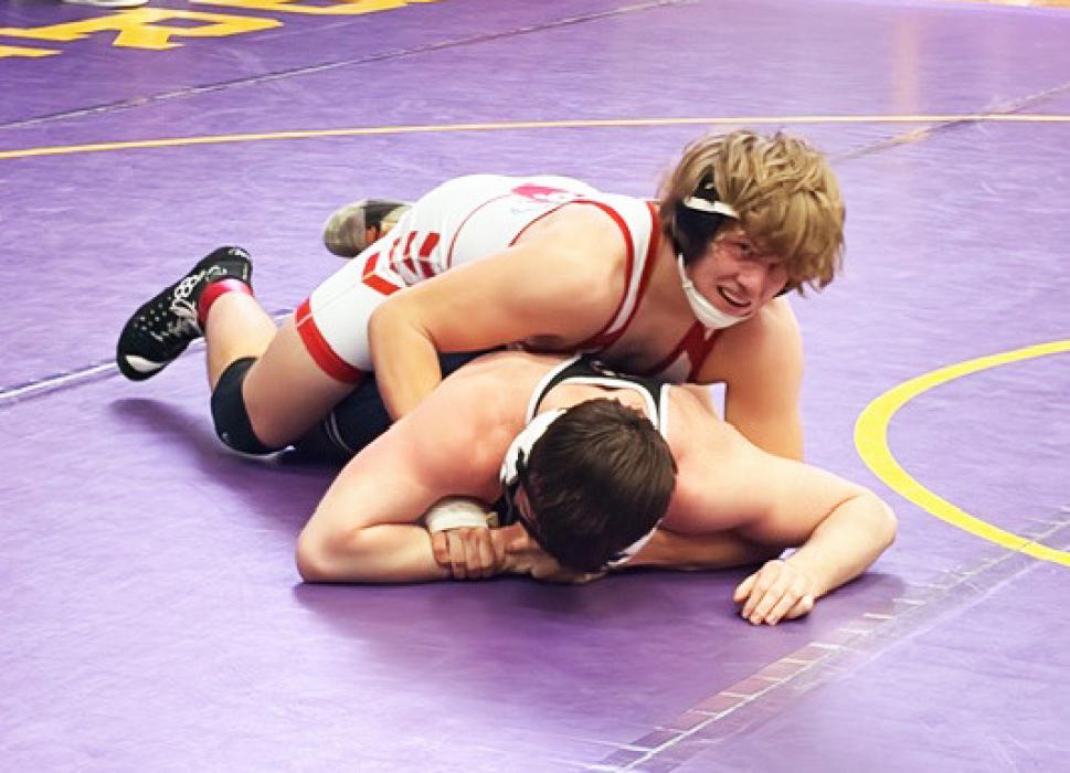 Westin Witte placed 3rd in the 190lb bracket.