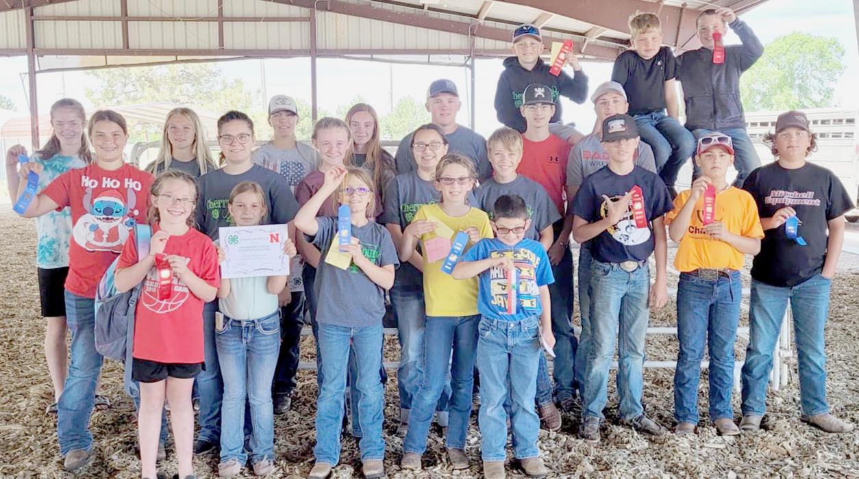 Cherry County 4-H 2022 Livestock Judging Contest results