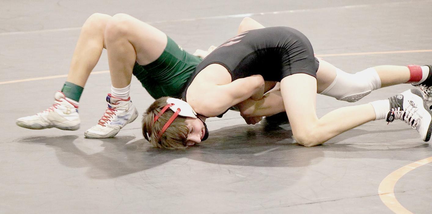 Louden Grooms, 106# earned second place at districts and punched his ticket to state!
