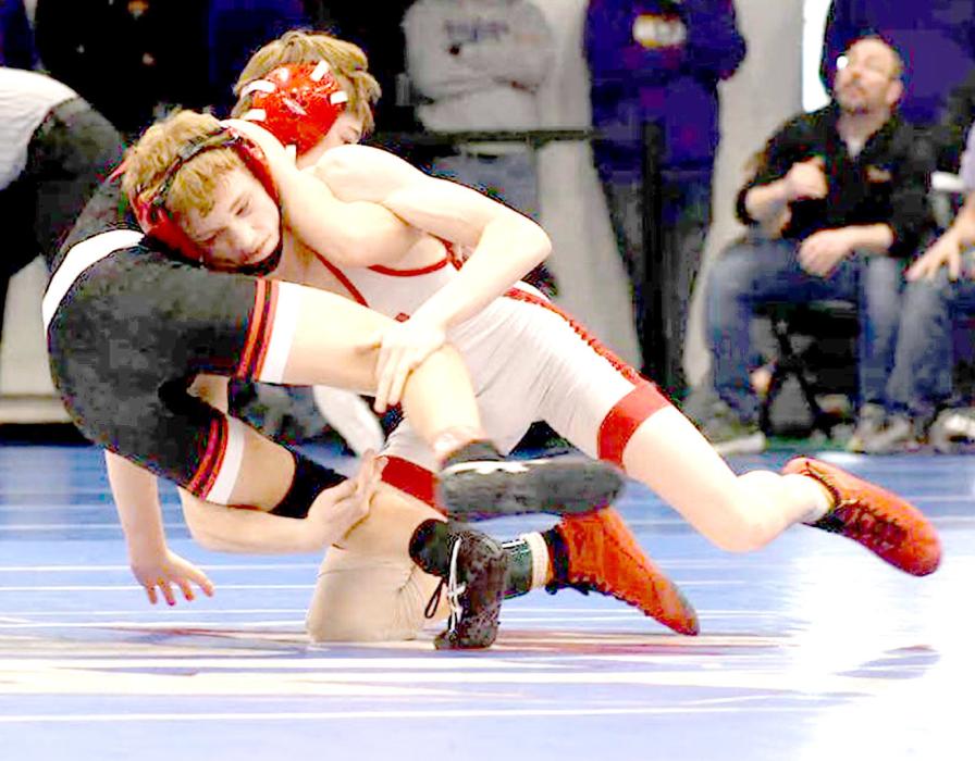 Ethan Borer #113 earned eighth place. Photo by Conner Fowler