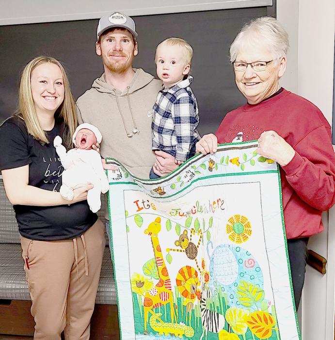 Bridger, welcome to the first baby born at Cherry County Hosptial in 2023