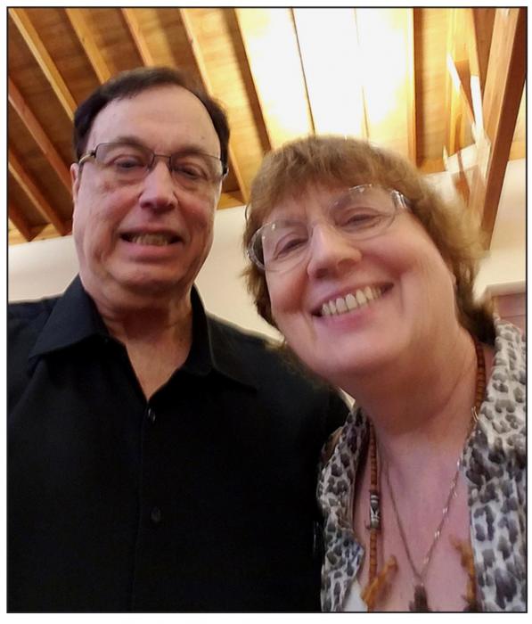 Pastor Gary Smith is the interim pastor at the Presbyterian Church in Valentine, and is pictured here with his wife Ruth.