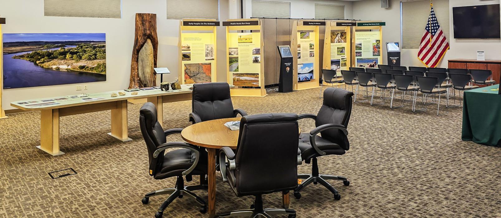 The visitor center for the Niobrara National Scenic River in Valentine is among more than two dozen National Park Service offices on the Department of Government Efficiency’s list of lease terminations. Photo by Laura Vroman