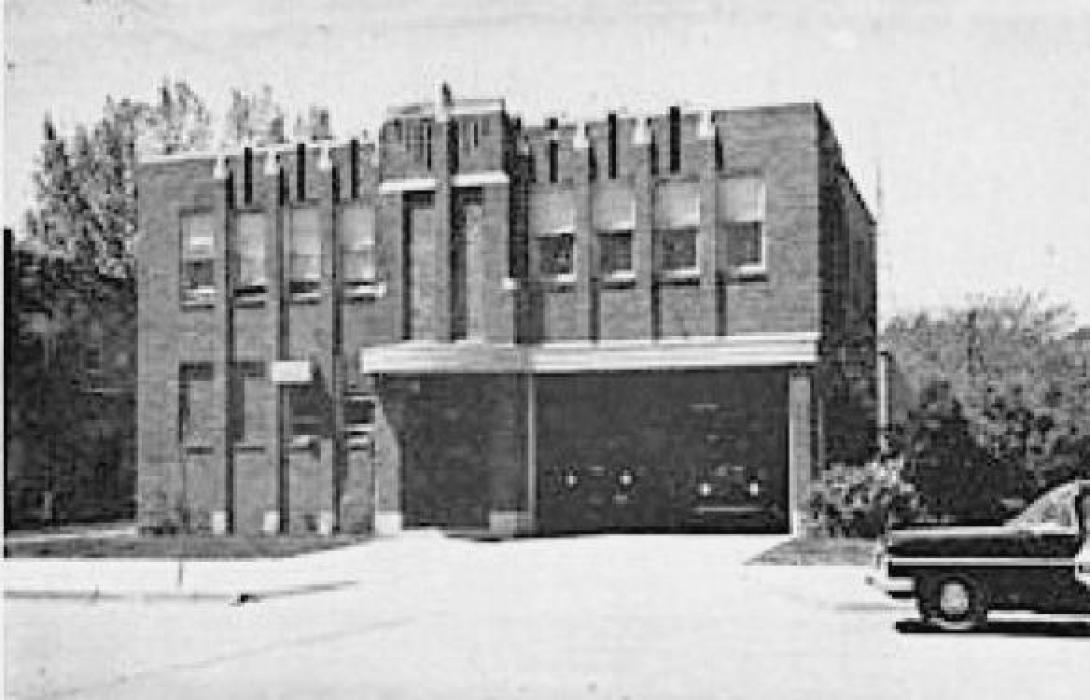 Above, Valentine City Hall construction began in 1937 and was completed in the summer of 1938. The library was moved to the upstairs in September. The library is pictured, at right, in the Valentine City Hall where it was housed from 1938 through 1968. Several events were held including book discussions, businessmen’s coffee events, and children’s story time.