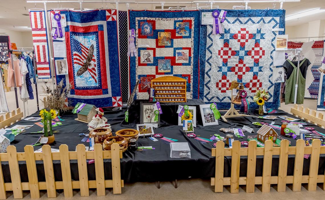 The Best of Show winners were corralled and put on a special display in the Cherry County 4-H Building. The Cherry County Fair was held August 9-13, 2023. Photos by Laura Vroman
