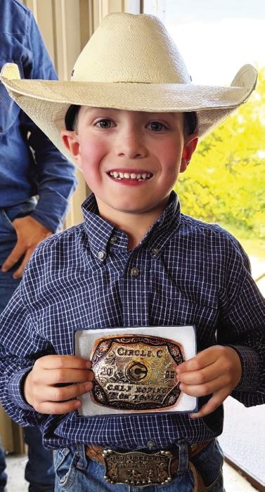 Baylor Stoner 8-10 Calf Roping on Foot