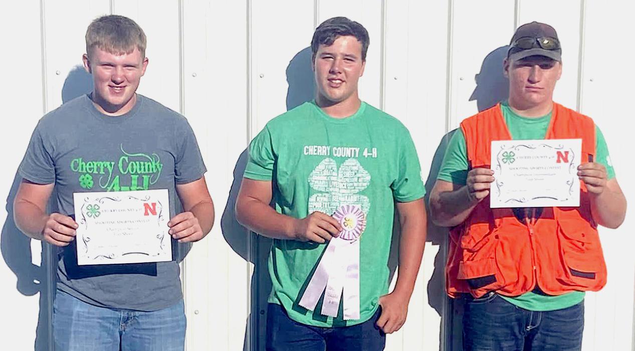 Cherry County Fair 4-H Shooting Sports results