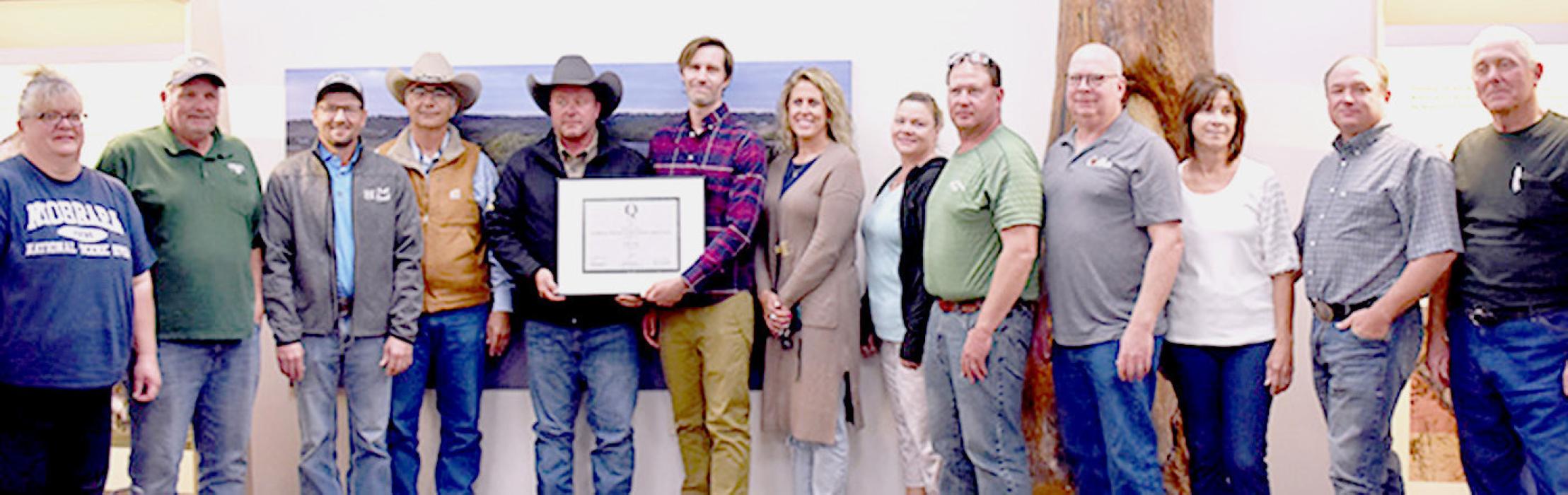 Niobrara Council accepts Quiet Parks International Trail awardCity