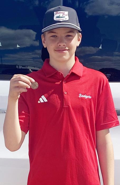 Parker Wackler earned All-Conference honors at the SPVA Golf Meet on May 1!