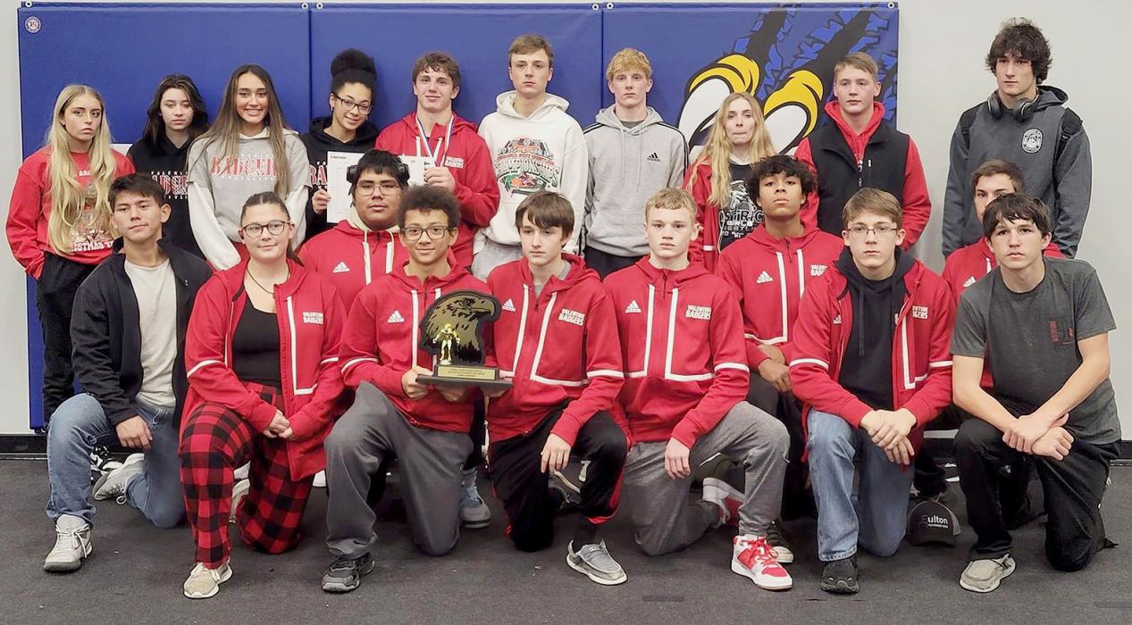 The Badger Wrestling Team tied for first place with Crofton-Bloomfield, Thursday, December 1, 2022, at O’Neill. Photos by Jessica Stankoski