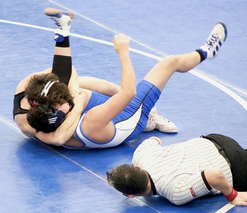Cayden Lamb took second place in 170#.