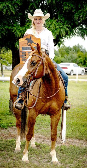 Madysen Leithead Hollers Memorial Reining Award.