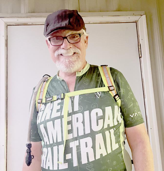 KP Haueter served in the U.S. Air Force as a C-130 Navigator, flying in combat support missions. Photos by Jerry Fullerton