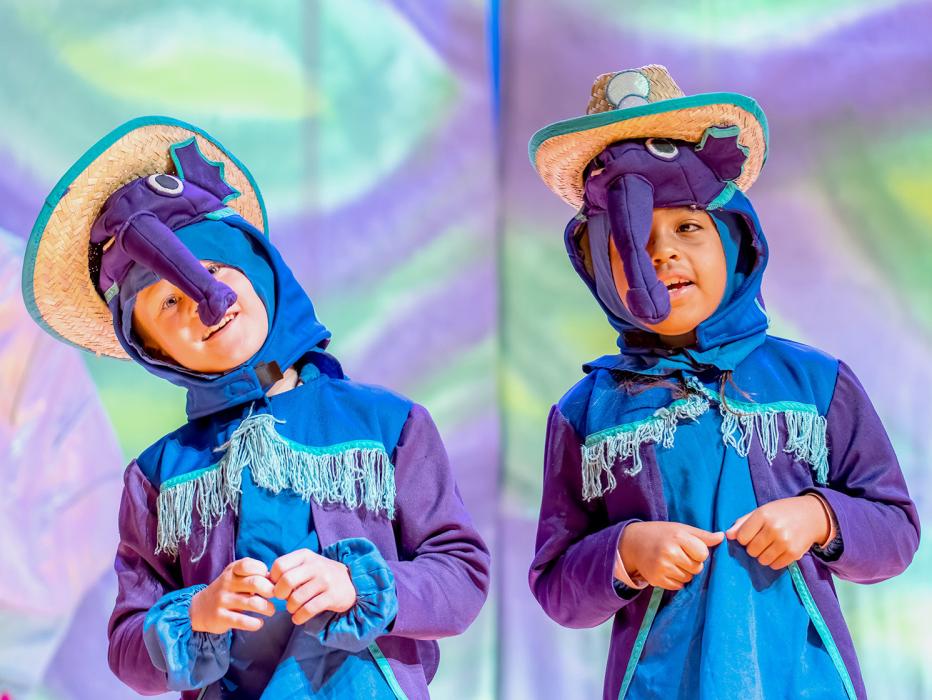 These horses of the sea sang and danced quite nicely.