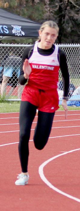 Valentine qualifies eight athletes for 2024 NSAA State Track