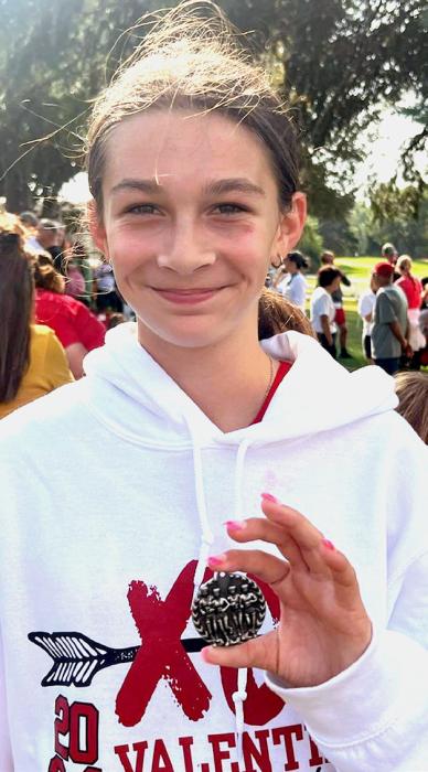 Medaling for the Lady Badgers, in second place, was Kealy Titus.