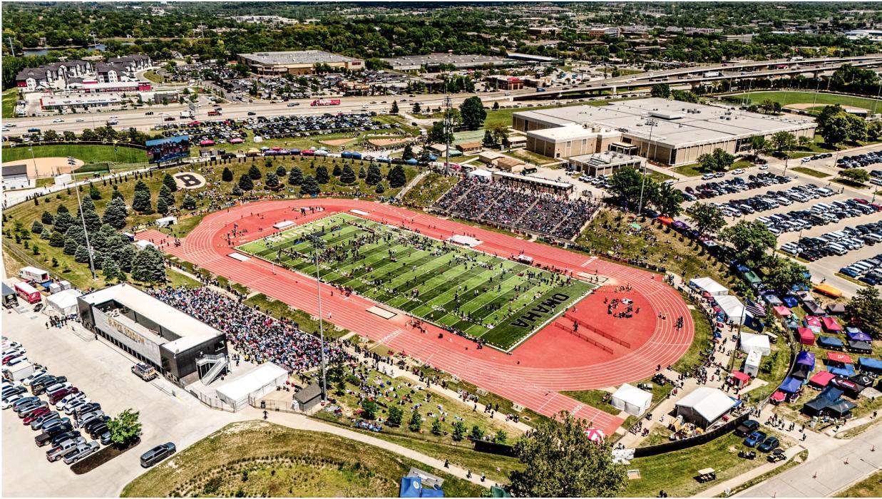 Burke Stadium awaiting the athletes who are competing in the 2026 State Meet.