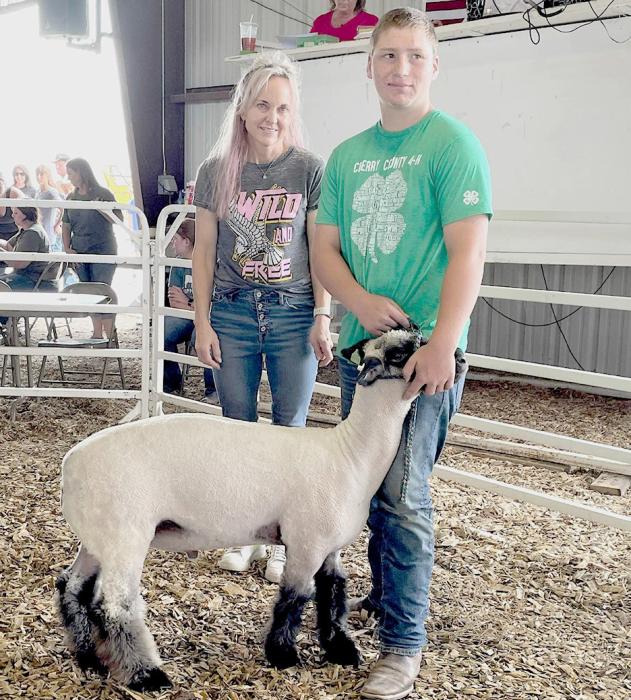 Champion Market Lamb owned by Matthew Prewitt, purchased by Husker Meats for a $1,000 premium.