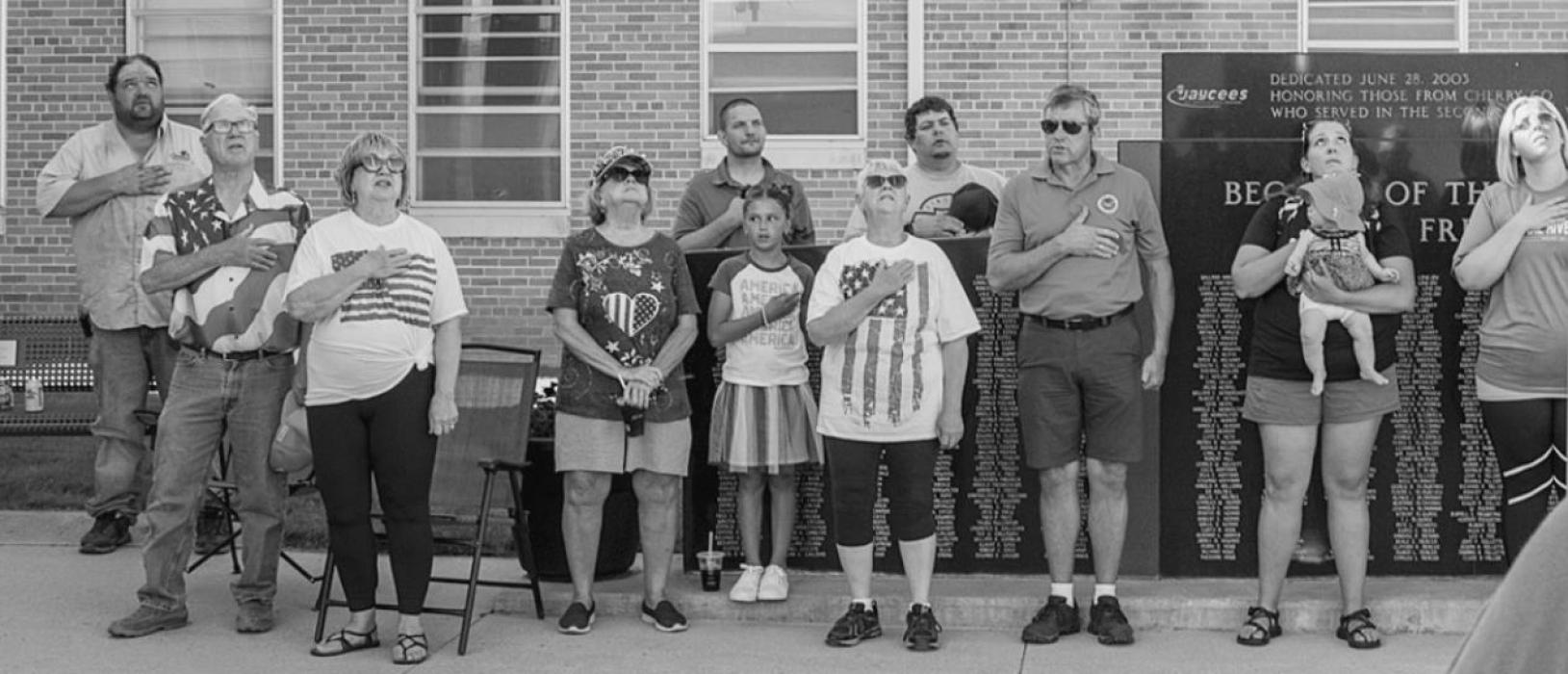 Stars and Stripes celebrated 244 years