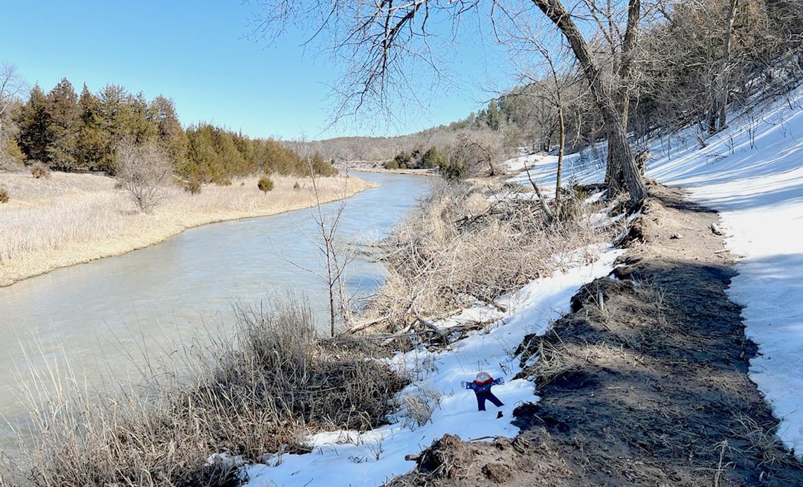 The Niobrara National Scenic River is a bevy of activity in the summer time - but quite chilly and serene in the winter months. Maybe on your July 4th holiday, you’ll enjoy a trip? Photos by Carolyn Semin