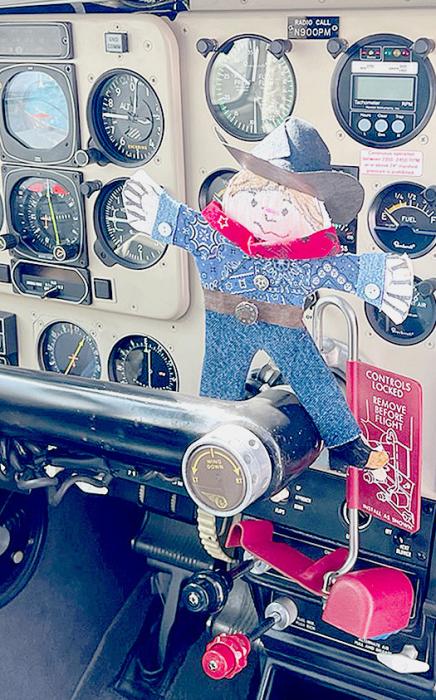 Flat Stanley has traveled many ways, but typically he wasn’t able to see. He was happy to get out and about. Getting to Cherry County is as easy as driving, or flying.