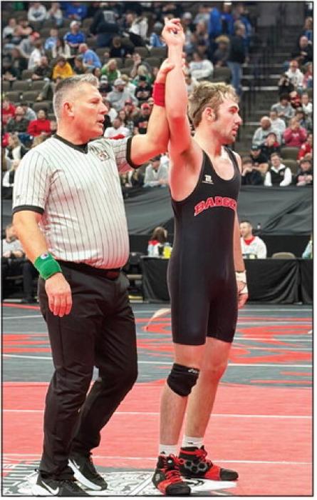Trevor Burdick with a win!