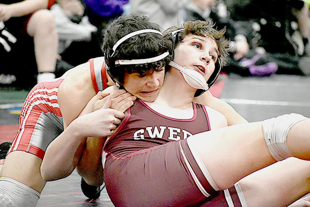 Jordan Bailey placed fourth at 175#.