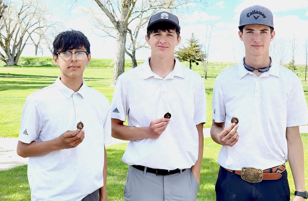 Three medal at Ainsworth Invite