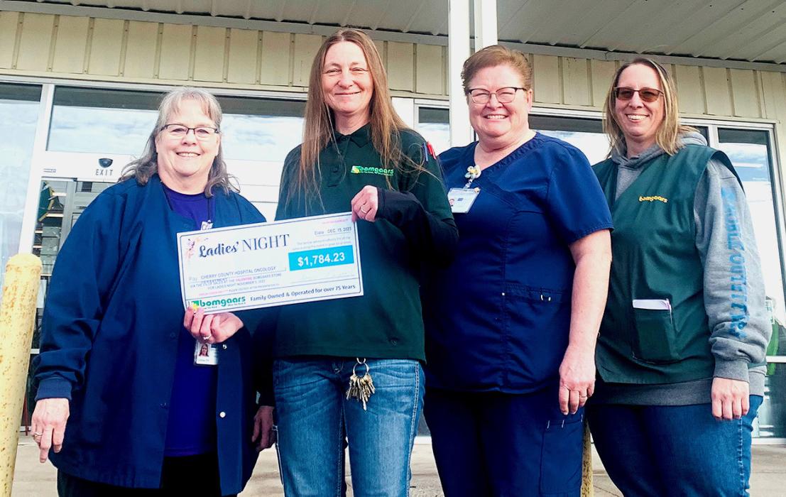 Pictured are from L to R: Debbie Compton, Jody Hissong, Kathryn Renning, and Alicia Lanz.