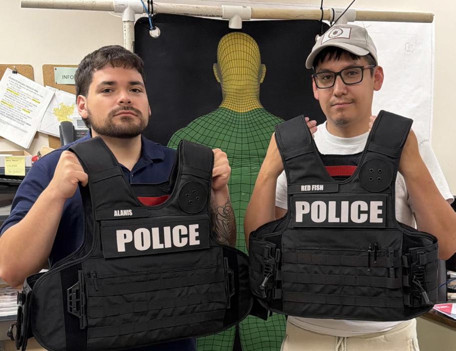 Valentine PD awarded LARM armor grant