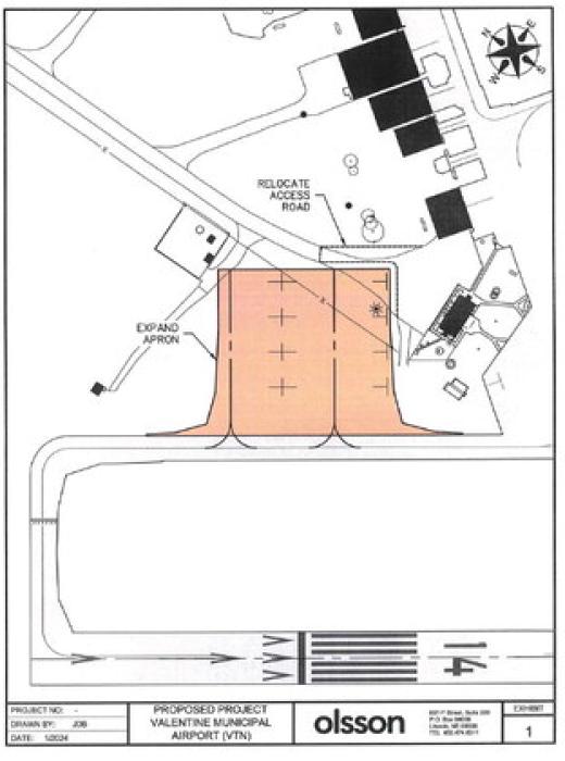 Airport apron expansion project approved