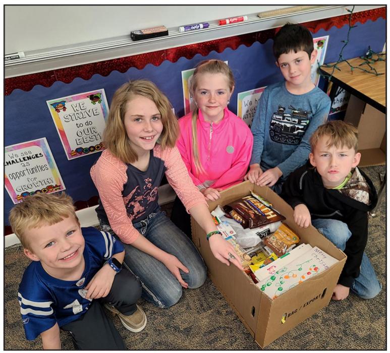 Simeon Rural School creates care packages for essential workers