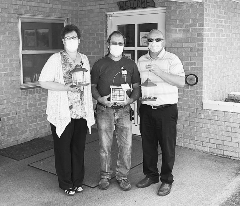 Bird feeders and food were donations made to Cherry Hills Estates and to Good Samaritan facilities. This will allow residents to reconnect with nature and is helpful when socially isolated, due to the pandemic.