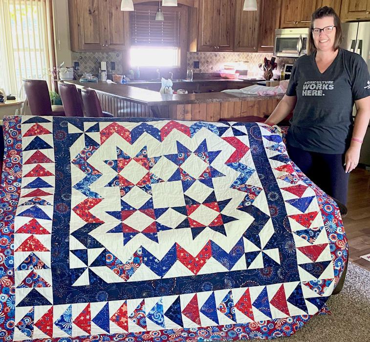 Raffle benefits Quilts of Valor and veterans