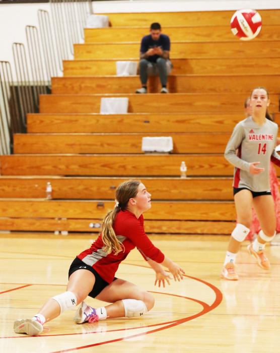 Lady Badger volleyball is working hard