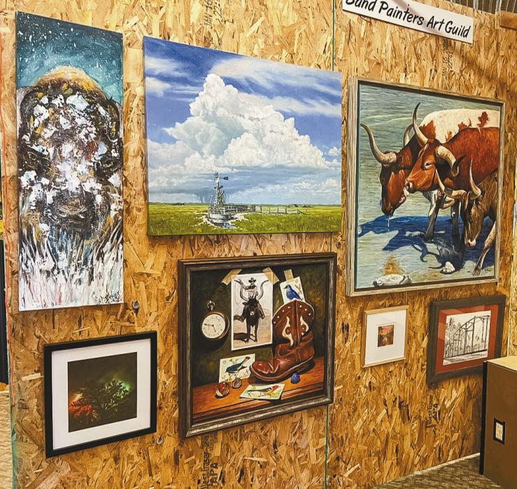 The Sand Painters Art Club received the highest number of awards given to any single club this year.