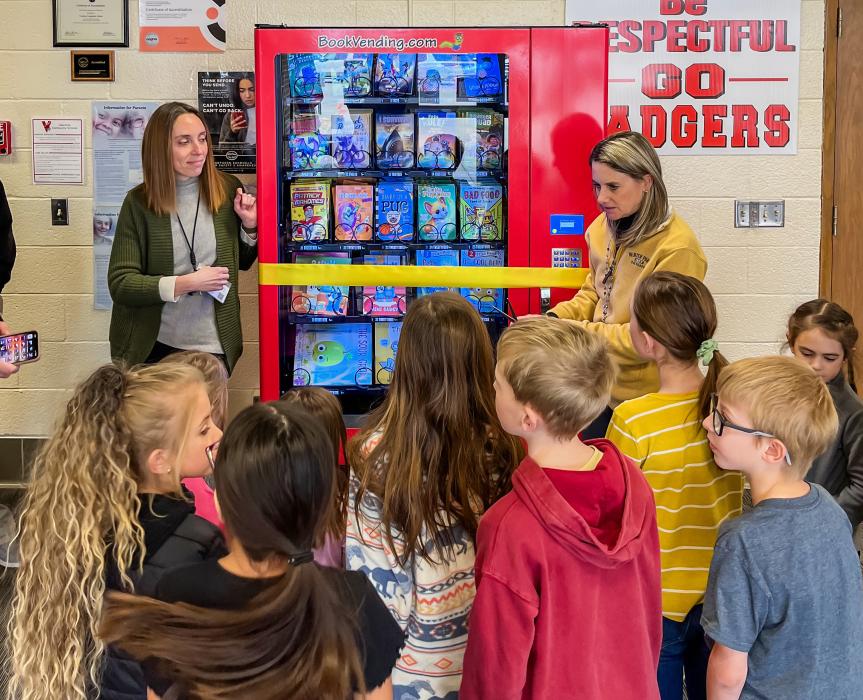 A new type of vending machine at VES