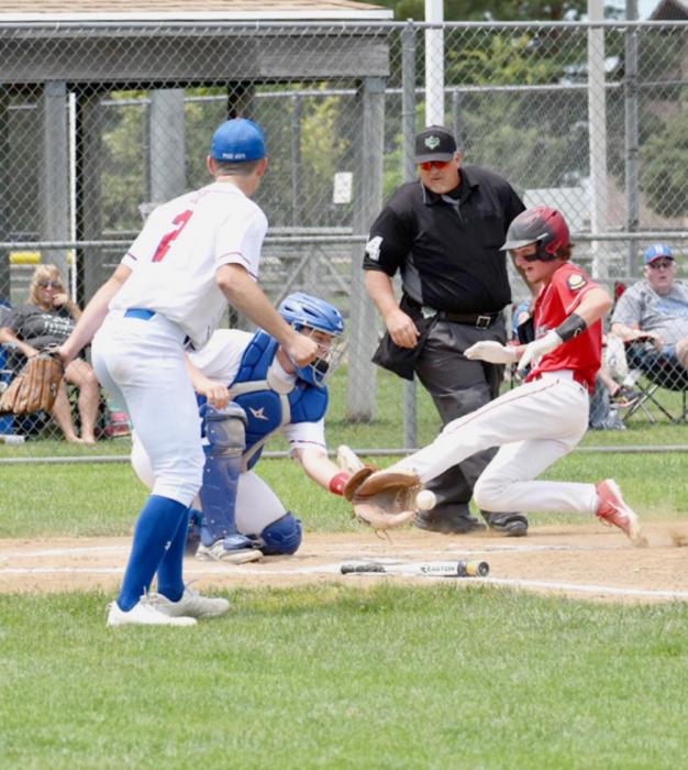 Legion ball plays double header in Hershey