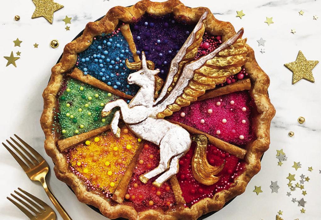 Flying Unicorn Pie